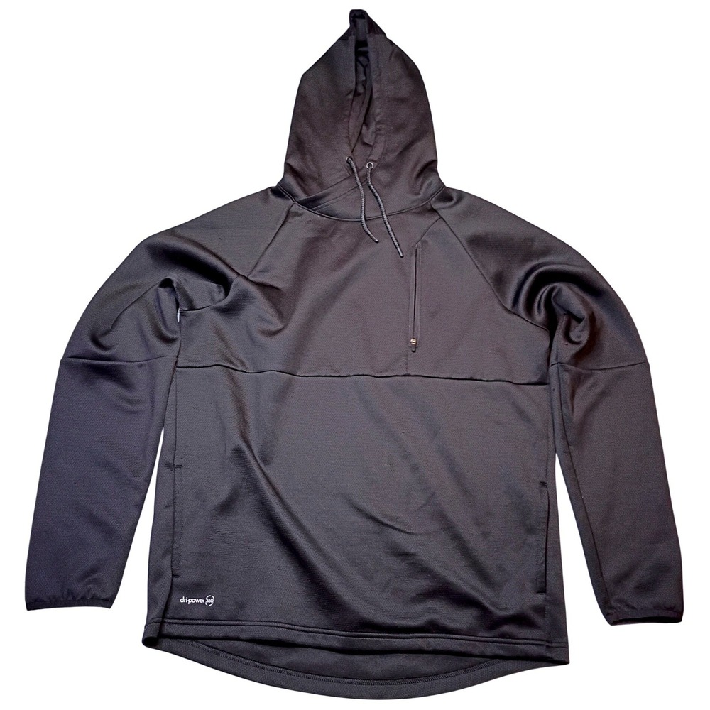 Russell Athletic Mens Thermaforce Flex Dri-Power 360 Hoodie Black Medium M